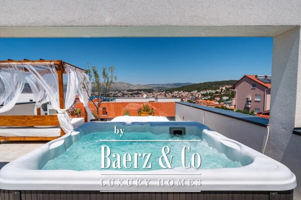 photo 7 Čiovo, a modern newly built house with a roof terrace