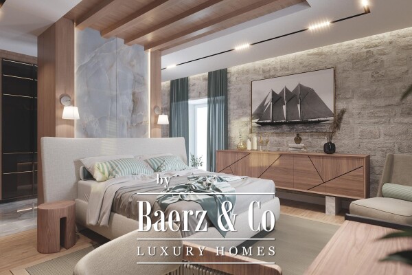 photo 21 Dubrovnik - surroundings, two stone buildings, first row to the sea