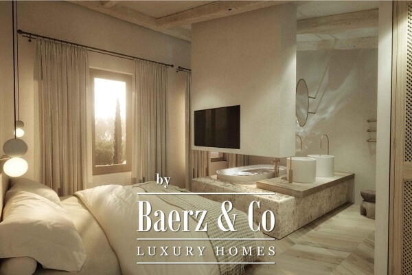 photo 5 Istria, Kringa, newly built luxury villa in the roh bau phase with a property of 17,106 m2