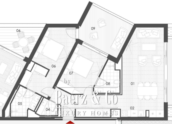 photo 13 Two Bedroom Apartment in Becici with a Direct Seaview and Non-Resident Purchase Loan