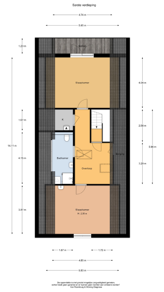 Floor Plan 6 - Oudhuijzerweg 62