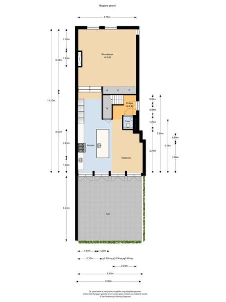 Floor Plan 1 - Hobbemakade 30 A