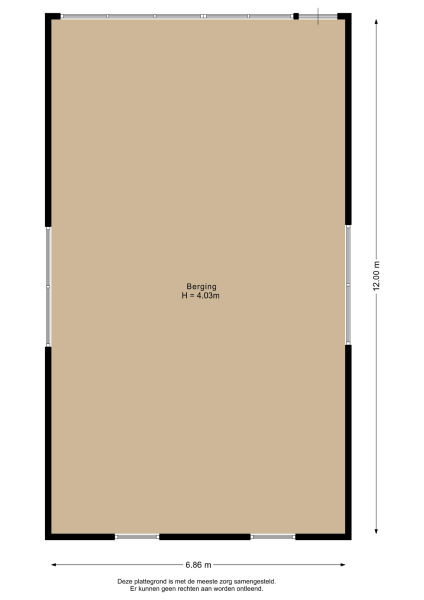 Floor Plan 7 - Schaardijk 482 K001