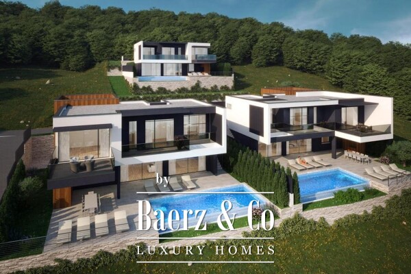 photo 6 Krilo Jesenice, modern 5* villa with pool and panoramic view, 100 m from the sea