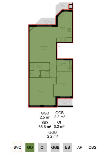 Floor Plan 3 - Hacquartstraat 7 2