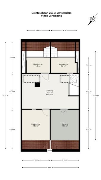 Floor Plan 5 - Ceintuurbaan 253 3